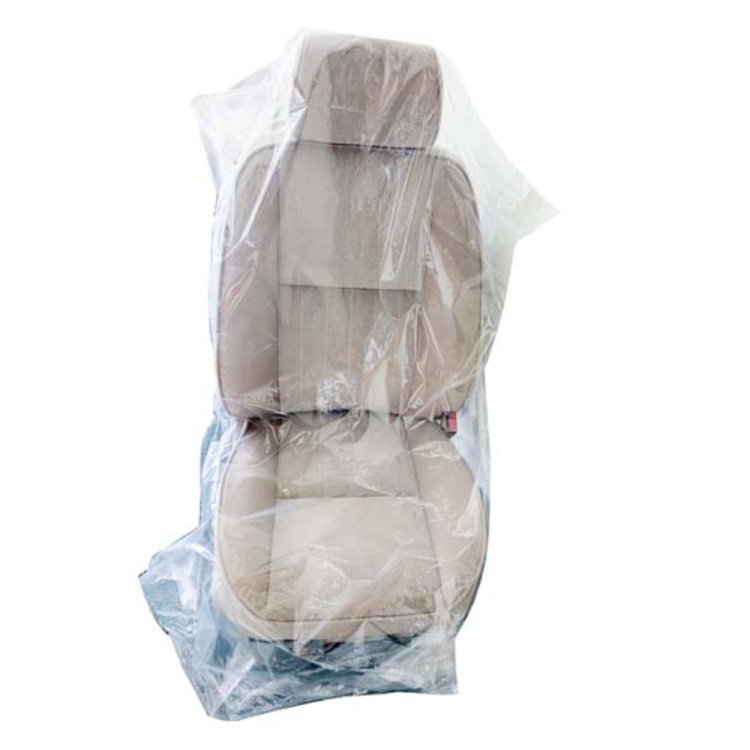 Premium Quality Clear Heavy Duty Car Seat Covers 18 Microns (Roll of 100)